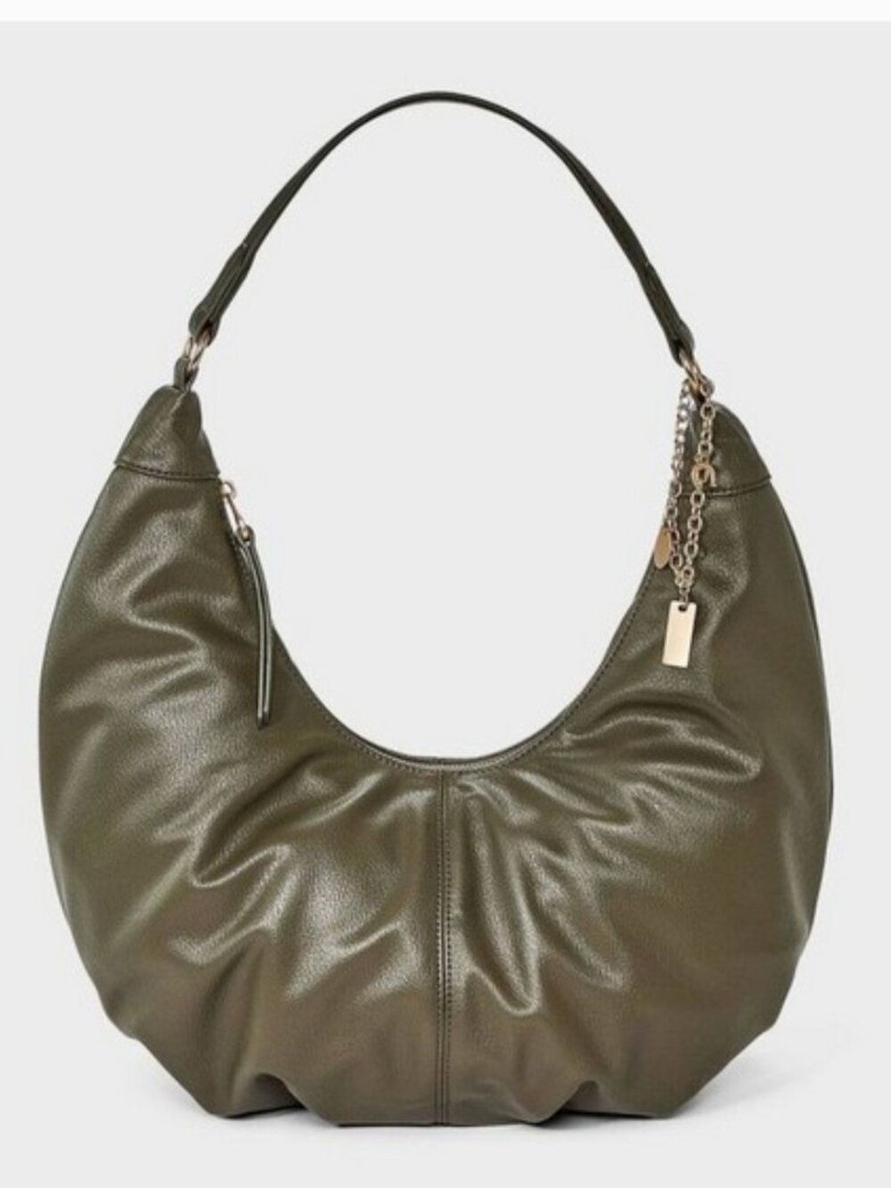 Universal Thread Olive Green Crescent Shoulder Bag